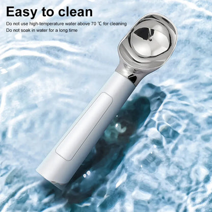 Electric Heated Ice Cream Scoop, Rechargeable Scooper For Hard Icecream, Self Heated Spoon Rust-proof Metal Easy Clear Gadgets