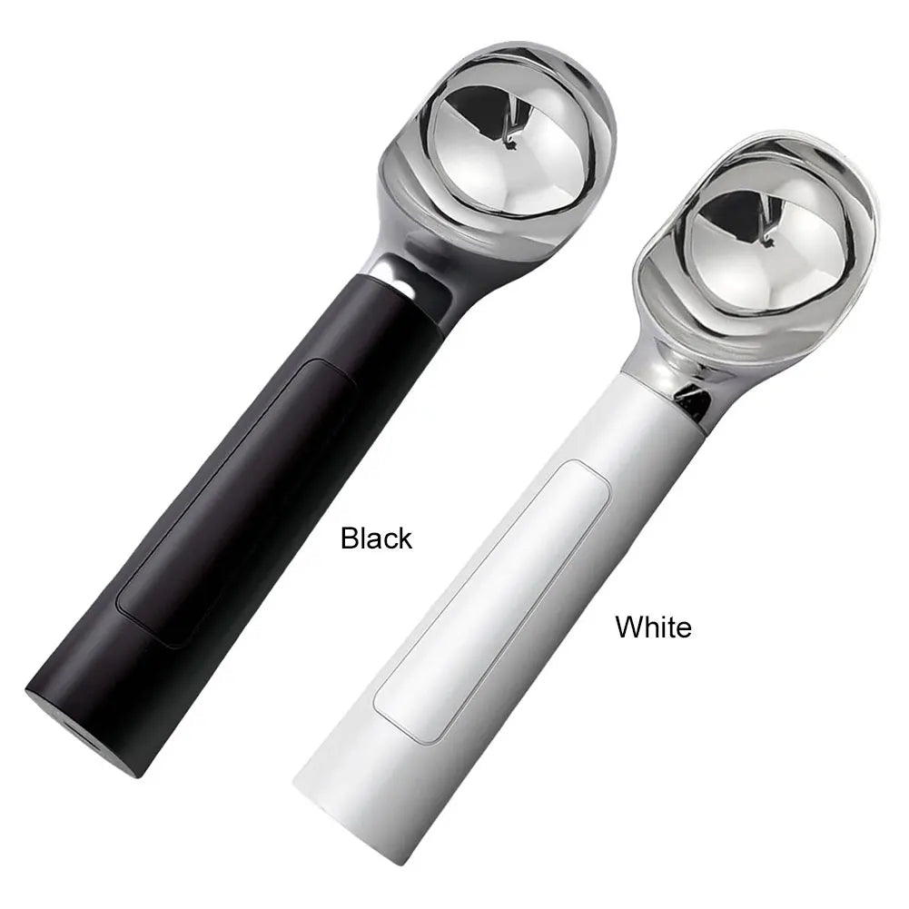 Electric Heated Ice Cream Scoop, Rechargeable Scooper For Hard Icecream, Self Heated Spoon Rust-proof Metal Easy Clear Gadgets